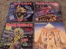 4x Iron Maiden LPs 12