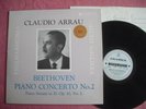 Claudio Arrau Beethoven Piano Concerto No.2 SAX 2346 Stereo Stickered Sleeve NM