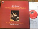 SLS 808 Bach The Four Orchestral Suites / Klemperer 2 LP box