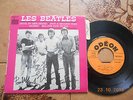 FRENCH EP LES BEATLES RARE SOE 3777 DEVIL IN HER HEART AVEC SA LANGUETTE