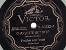 78 rpm Country – Fletcher and Foster – Victor 40232 – Charlotte Hot Step