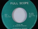 Blues 45 HARMONICA GEORGE Buzz Me FULL SCOPE HEAR