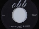 R&B Rocker/Popcorn 45 TONY HARRIS Chicken, Baby, Chicken EBB HEAR