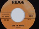 Surf Guitar Instr 45 BISCAYNES Out Of Order RIDGE VG++ HEAR