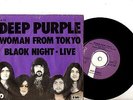 DEEP PURPLE 7'' PS Woman From Tokyo DENMARK RARE PUR 112 Danish PURPLE cover 45