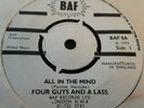 Four Guys & A Lass All In The Mind BAF 8 rare reggae 7