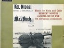 DEMO**EMI HMV**CSD 1499**DU PRE CELLO & DOWNES   VIOLA & CELLO  MUSIC**EX