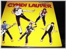 Cyndi Lauper Blue Angel RARE Australian LP (Yellow Cover) Vinyl 1984 Reissue Ex