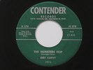 BERT CONVY The Monsters Hop The Gorilla Contender Horror Rocker Spooky 45 HEAR
