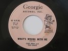 CHET RENI & THE KINGS What's Wrong With Me Georgie Group Rocker Doo Wop 45 HEAR