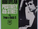 Rock 45 BOB DYLAN Positively 4th Street COLUMBIA picture sleeve