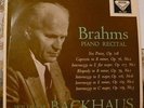 Wilhelm BACKHAUS Brahms Piano Recital UK Decca LP SXL 2222 EX