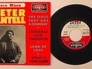 PETER ANTELL the times they are changin EP BOB DYLAN PSYCH GARAGE France PS 7''