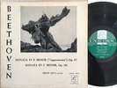 ERNST LEVY:Beethoven Sonatas #23 (Appassionata) & 32:Unicorn UNLP 1034:NM/NM-