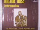 DR. ROSS: The Harmonica Boss LP (shrink, sl cw/corner bend) rare Blues & R&B