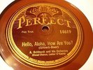 JAZZ A. BRILLHARDT OR Hello,Aloha,How Are You?/CAL RAMBLERS PERFECT 14619 EE-