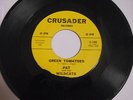 PAT and THE WILDCATS The Giggler / Green Tomatoes 45 VG RARE Crusader Records