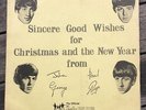 The Beatles -  First Christmas Record- Rare 1963 Fan Club Flexi Disc/ Newsletter