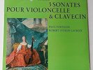 Bach Cello Sonatas Tortelier Veyron-Lacroix Erato LDE 3266
