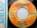 the ROLLING STONES Heart of Stone b/w What A Shame PROMO label London 45 w4045