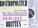* DECCA SXL 2298 WBG ED1 UK * NM *  ROSTROPOVICH BRITTEN SCHUMANN DEBUSSY CELLO