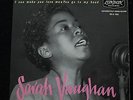 SARAH VAUGHAN Sings RARE UK 1956 EP her first In Superb Condition EX+ Jazz