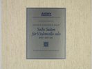 PIERRE FOURNIER BACH SUITES FOR CELLO SOLO ARCHIV ED.1 3LP SAPM 198356-58 AS NEW