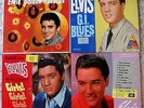 Elvis Presley; 4 Mono LP Lot; GI BLUES; GOLDEN RECORDS; SOMETHING FOR EVERYBODY