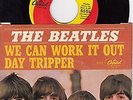 Beatles 45 We Can Work It Out/Day Tripper CAPITOL VG+ pic sleeve/EX vinyl