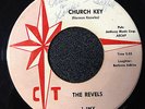 WORLD'S RAREST SURF 45 Church Key THE REVELS 1960 first issue on CT label