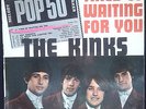 THE KINKS -TYRED OF WAITING FOR YOU - RARE FRANCE RARE UNIQUE SLEEVE