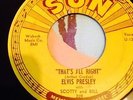 Elvis presley sun 209 