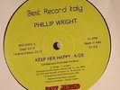 WRIGHT, Phillip - Keep Her Happy - Vinyl (limited 12