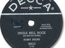 BOBBY HELMS Christmas Rock'n Roll 78 RPM Record. Jingle Bell Rock
