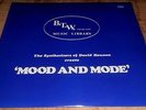 THE SYNTHESISERS OF DAVID HEWSON BTW MUSIC LIBRARY RARE 1979 MOOD & MODE LP