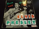 ELVIS PRESLEY:ROCK AND ROLL NO.2:EP FRANCE RCA 86 291:BLUE SUEDE + 3:BLUE LABEL