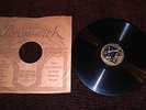 Nick Lucas 78 rpm autographed Brunswick label with near perfect sleeve rated E-