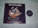 ONSLAUGHT Power From Hell '85 LP RARE UK THRASH metal ORIG US PISMORT pr NMint