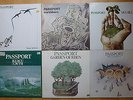 6 LPs: PASSPORT (Klaus Doldinger) - blue tattoo, earthborn, Sky Blue, Iguacu ...