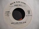 BOBBY BELL NORTHERN SOUL 45 WLP RCA 9040 DON'T COME BACK TO ME LISTEN