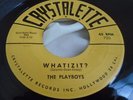 Hear Rare Goul Halloween Inst Rocker 45 : The Playboys   Whatizit ?  Crystalette