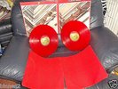 THE BEATLES DOUBLE ALBUM 1962-1966 GREATEST HITS ON RED VINYL PLAYS NEAR MINT 
