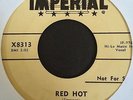 Bob Luman 50s Rockabilly 45 on Imperial   Red Hot / Whenever You're Ready   Hear