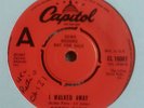 BOBBY PARIS - I WALKED AWAY - CAPITOL LABEL - DEMO UK ISSUE - CLASSIC DANCER