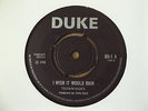 THE TECHNIQUES - I WISH IT WOULD RAIN - U.K. 45