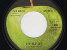BEATLES 45 GET BACK LOS ANGELES FIRST SECOND PRESS APPLE 2490 TRANSITION LABELS