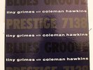 TINY GRIMES-COLEMAN HAWKINS-BLUES GROOVE-JAZZ  on PRESTIGE  MONO, DG, RVG, BERGE