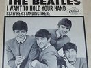 BEATLES I Want To Hold Your Hand 45 W/ SLEEVE 1964 Capitol 5112 PS