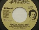 Modern Soul Funk Bay Area RIDEOUT Someone Special HOT LICKS 45 HEAR