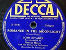 The Gorilla/Lord Invader rare calypso 78 on Decca 17432, 1940